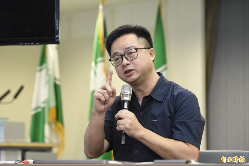 民進黨秘書長羅文嘉指出,現在台灣的危機不在於邦交國數量,而是國內很多「中共代理人」。(資料照,記者叢昌瑾攝)