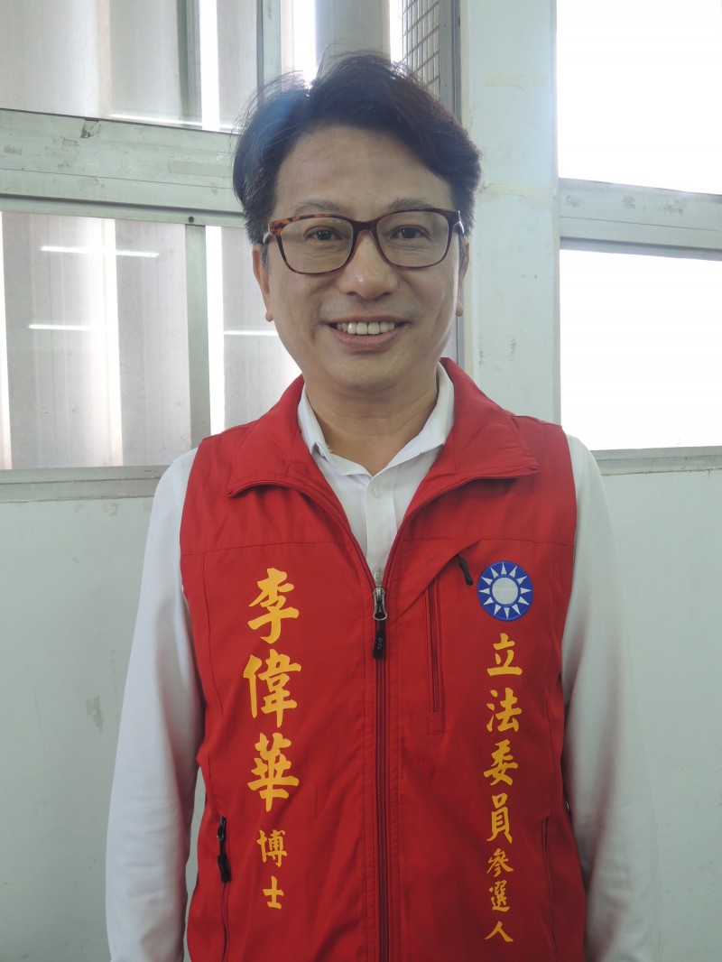 國民黨宜蘭縣藍天志工團長李偉華傳出近日將由黨中央指派，接任國民黨宜蘭縣黨部書記長。（資料照）