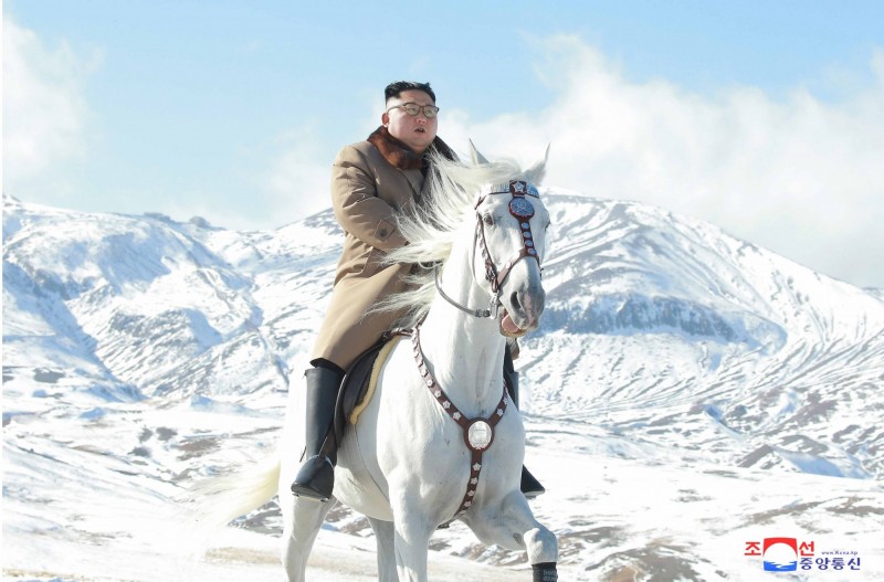 白頭山是北韓聖地外媒論金正恩化身白馬王子背後意義 國際 自由時報電子報