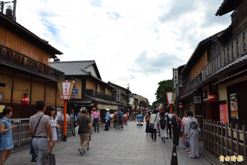 日本京都祇園私有道路禁拍照違者罰1萬日圓 國際 自由時報電子報