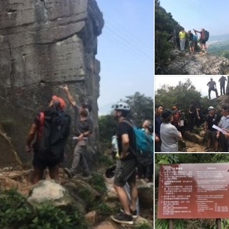 陽明山大砲岩。（圖翻攝自陽明山國家公園臉書）