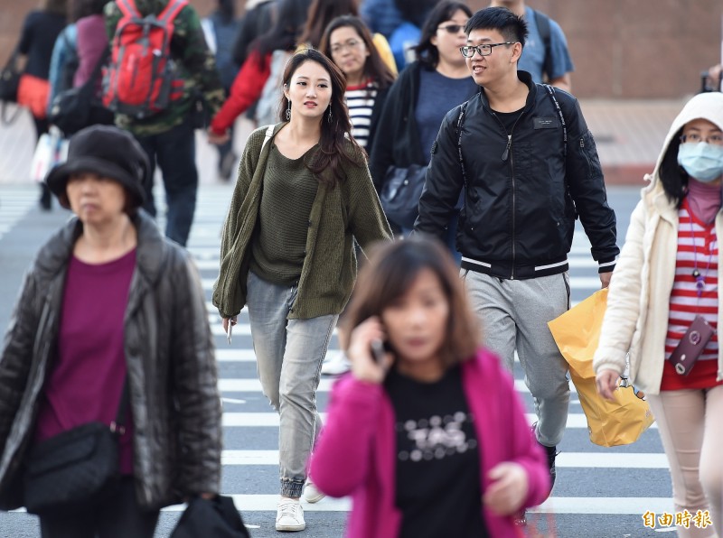 今日各地高溫可達26度以上，其中大台北及中南部可到28、29度。（資料照）