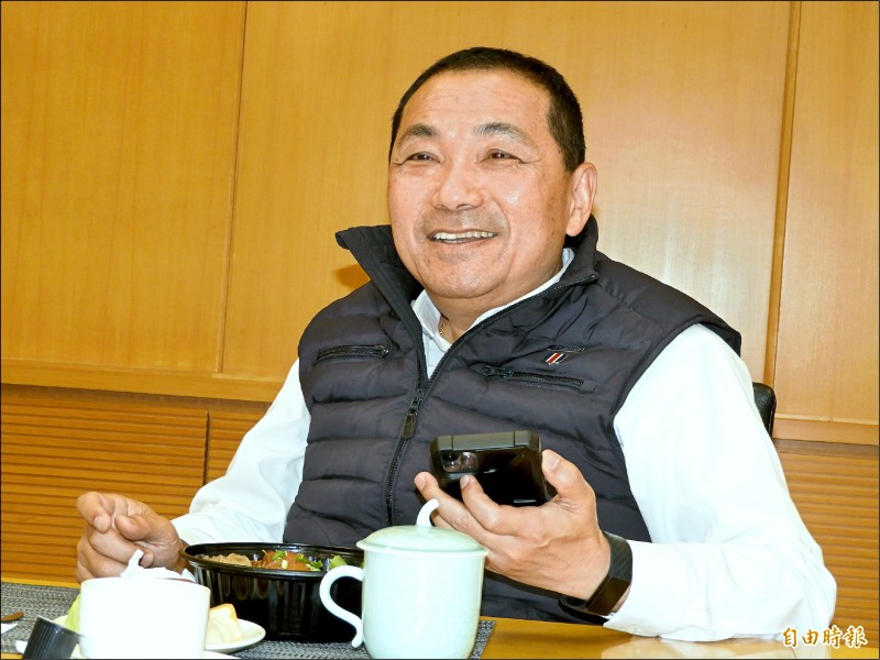 《新北市長就職週年特別報導》侯友宜:我不是政治人物 無連任壓力 - 生活 - 自由時報電子報
