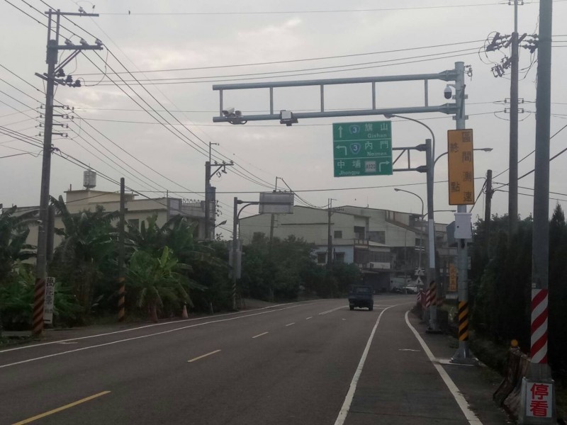 尬車 聖地車禍不斷內門區高182路段明年1月實施 區間測速 高雄市 自由時報電子報