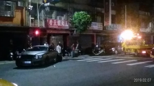 車禍事故現場。（資料照）