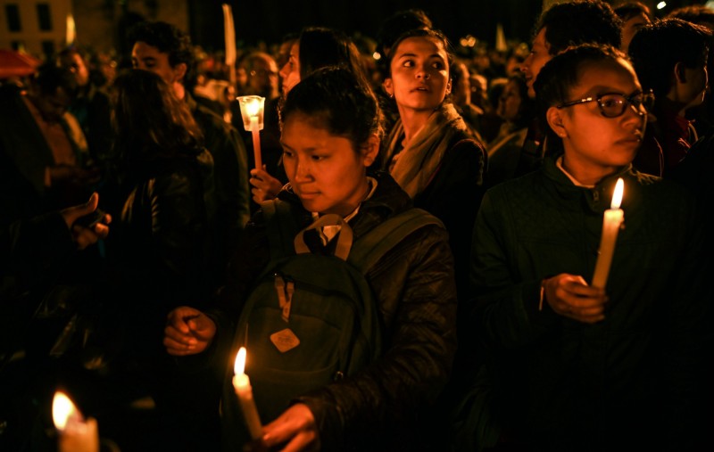 哥倫比亞人權活動及社群領袖遭殺害人數急遽攀升，聯合國發出警告。（法新社）