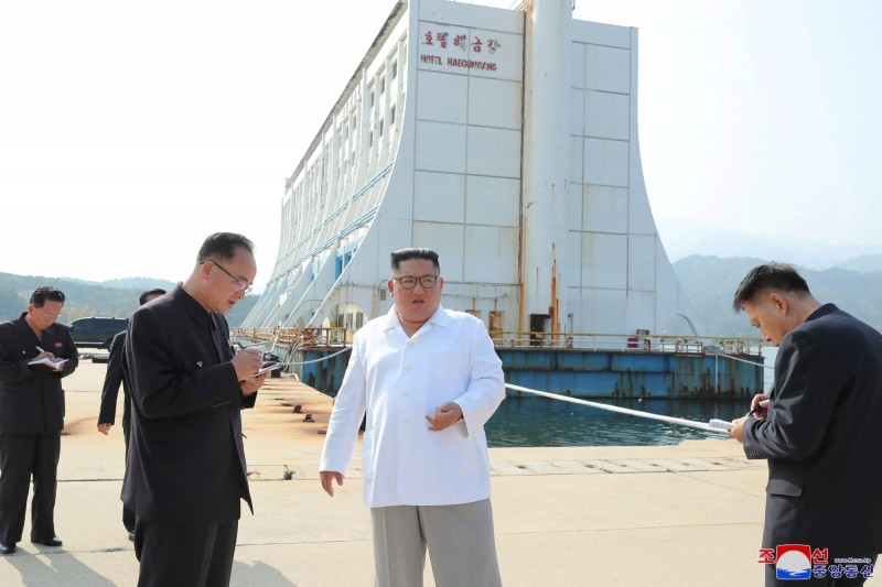 觀光業為北韓主力產業之一。（路透）