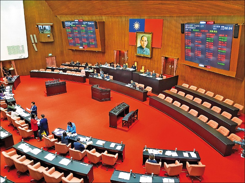 院會是立委審議法案的主要戰場。（資料照）