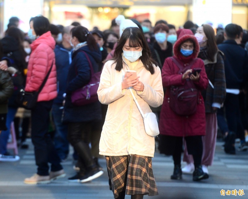 桃園市大溪永福測站入夜測得3.9度，創今年平地低溫紀錄。（資料照）