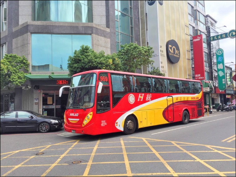 日統客運的車輛。（資料照）