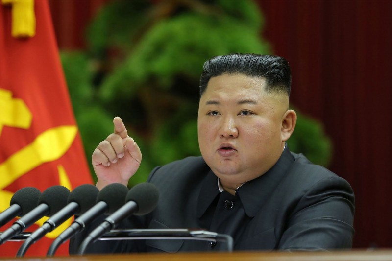 南韓媒體報導，北韓領導人金正恩最近下達緊急命令，北韓全面中斷正在進行的全軍冬季訓練，原因為北韓境內有武漢肺炎的7名確診病例。（法新社資料照）