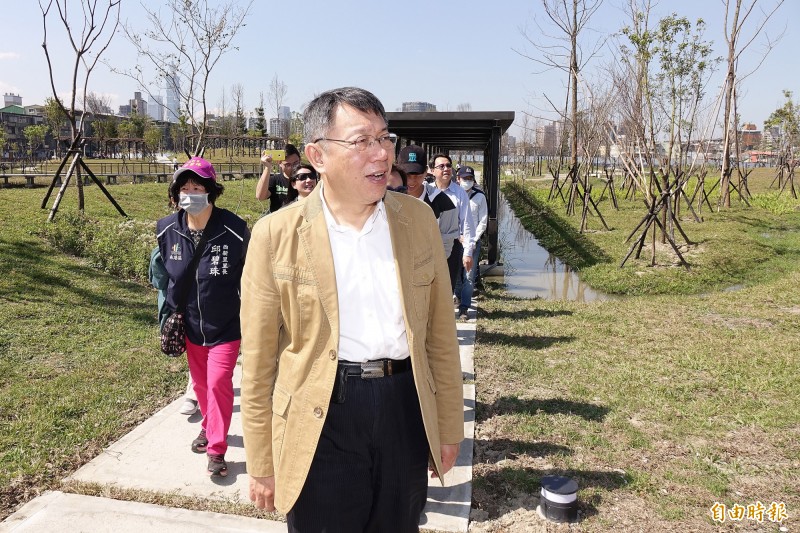 台灣民眾黨每週三都會利用中午時間召開黨政聯繫會議，市府代表為市長柯文哲（見圖）、黨部為秘書長張哲揚，會議成員還有5位黨籍立委。（記者陳志曲攝）