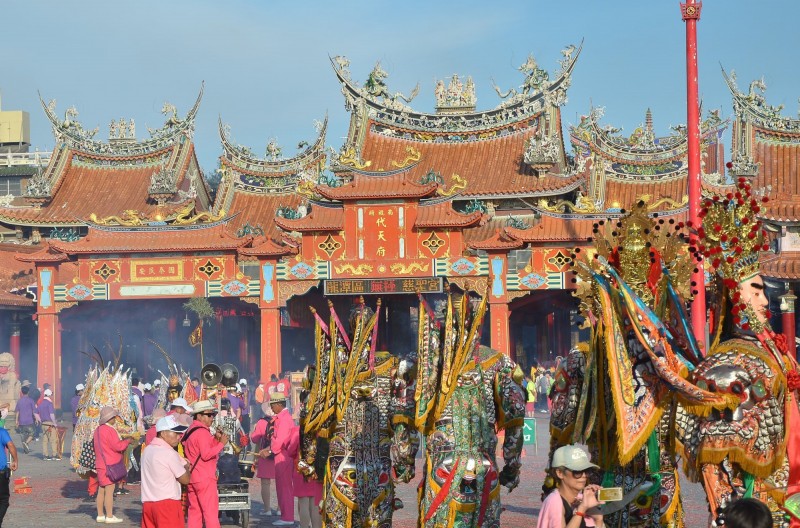 防疫為重，南鯤鯓代天府決定餐廳及住宿會館即日起至農曆3月底暫停對外供餐宿。（記者楊金城翻攝）