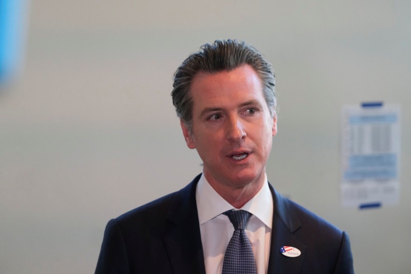 美國加州州長紐森（Gavin Newsom）。（路透）