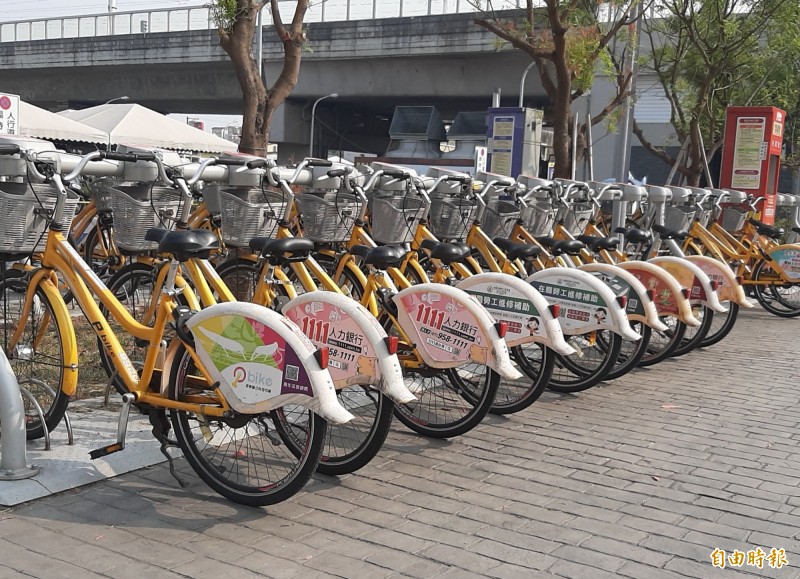 受武漢肺炎影響，屏東公共自行車系統營運創歷史新低。（記者侯承旭攝）