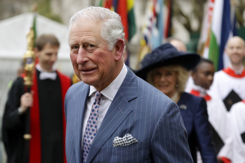 71歲的英國王儲查爾斯（Prince Charles）確診武漢肺炎（COVID）。（美聯社，資料照）
