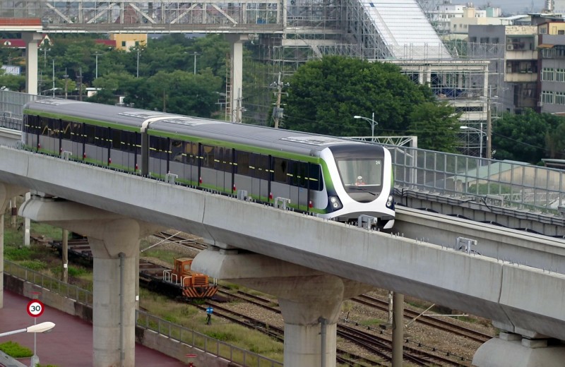 台中捷運綠線將於今年底通車。（台中市政府提供）