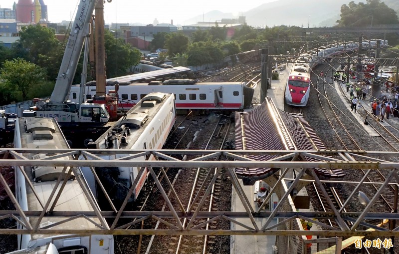 監察院針對普悠瑪列車翻覆事故糾正交通部及台鐵。（資料照）
