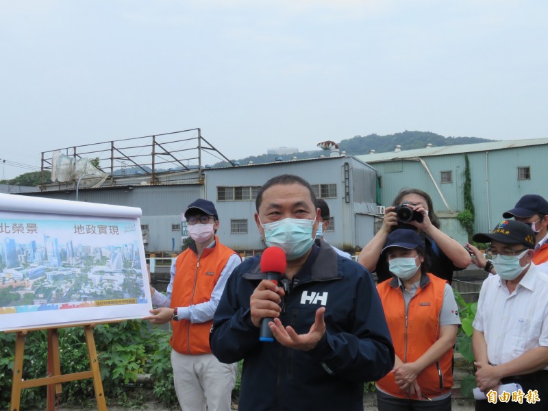 新北市長侯友宜。（記者陳心瑜攝）