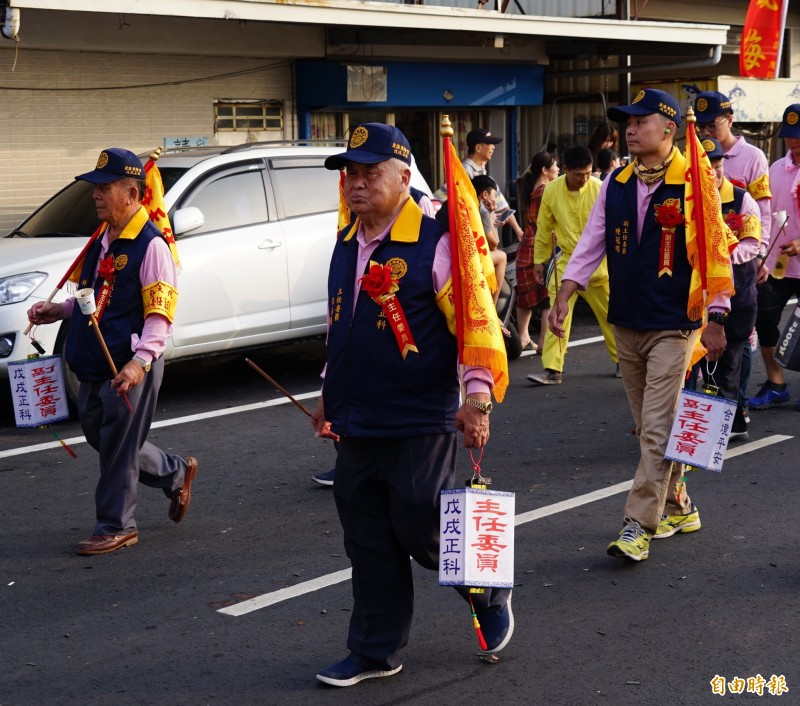 東隆宮現任董事長伍水源。（資料照，記者陳彥廷攝）