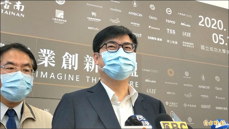 罷韓案將於六月六日投票，行政院副院長陳其邁表示，身為一位公民，行使公民權是權利也是義務。（記者劉婉君攝）