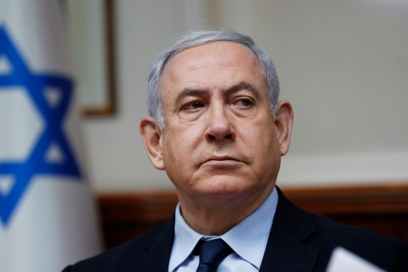 以色列總理納坦雅胡（Benjamin Netanyahu）仍私下對官員悲觀表示，「若新冠肺炎出現大量二次感染的狀態，很有可能會『終結人類』」。（法新社資料照）