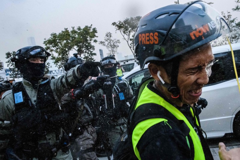 香港人反抗》港警暴行罄竹難書 4媒體工會去信要求道歉