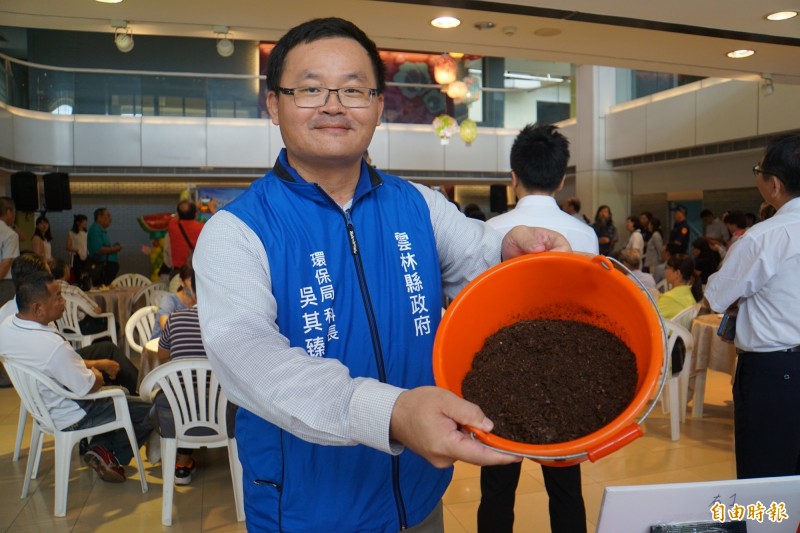 肥料實名制造肥料買的到卻不夠用，雲縣府將釋出廚餘轉製「有機質材料」供農民使用。（記者詹士弘攝）