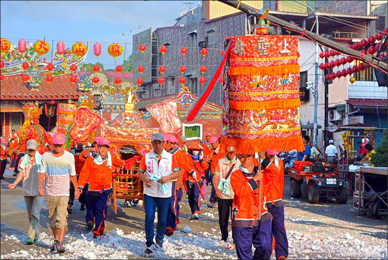 高雄旗山天后宮將重啟遶境。（資料照，旗山天后宮提供）