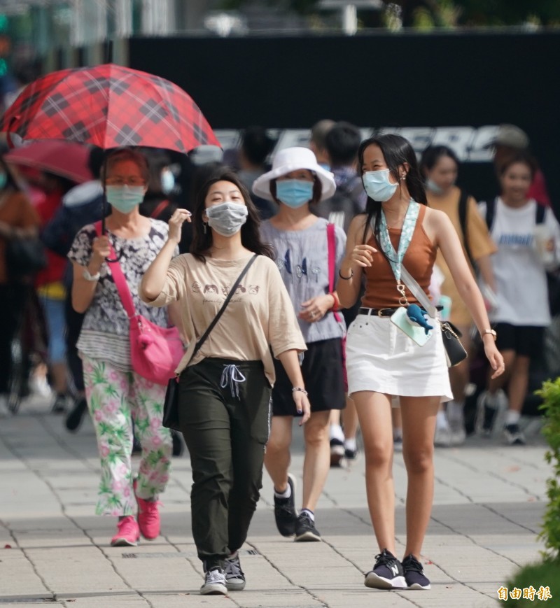 受鋒面影響各地有雨 明起回歸高溫炎熱天氣