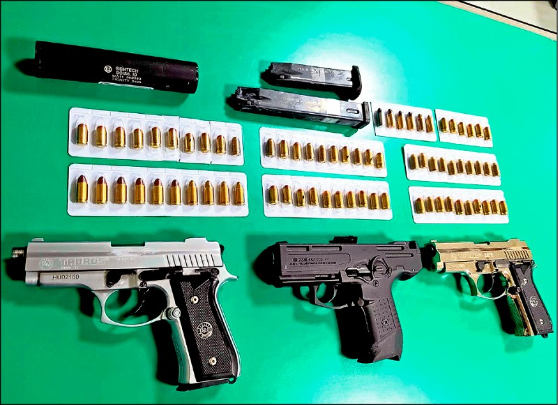 許錫榮剛接彰化警長 肅槍展成效