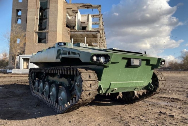 俄羅斯高級軍事研究機構近日宣佈，俄國已開始測試新型Marker地面無人系統，預計2021年進行最後階段測試，圖為Marker地面無人系統。（擷取自俄羅斯高級軍事研究機構官網）