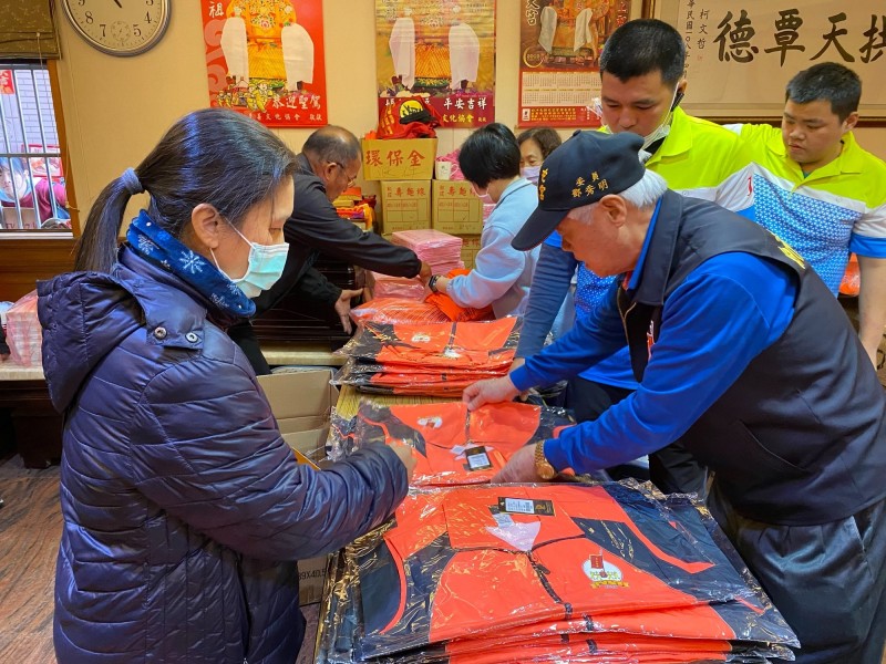 圖為今年白沙屯拱天宮媽祖徒步進香報名畫面。（記者蔡政珉翻攝）