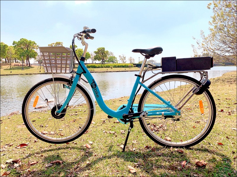 Be-Bike電動輔助自行車將於10月上路，來台南輕旅行工具將有新選擇。（熊大單車公司提供）