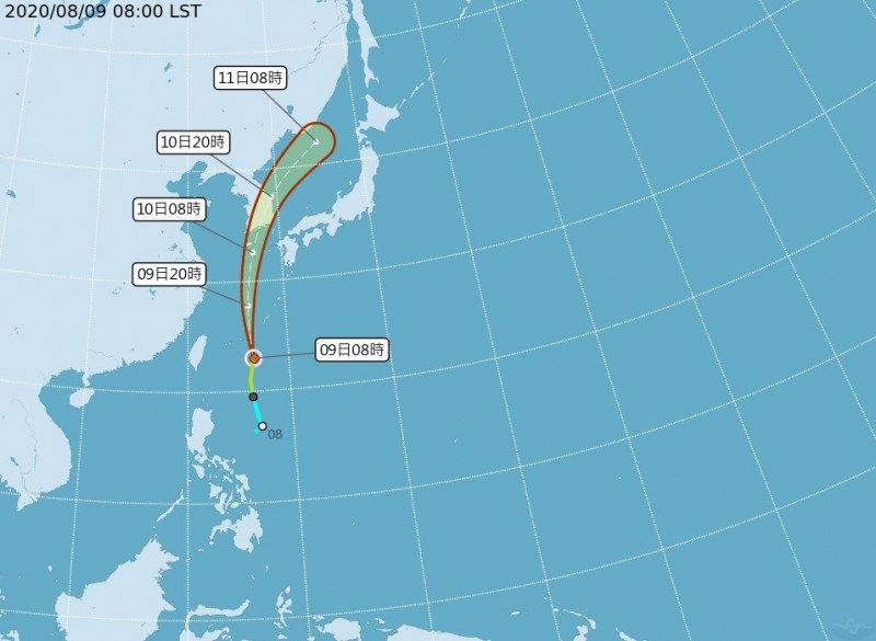 輕颱薔蜜北上、南方低壓帶逼近 氣象局：明後2天南部嚴防豪雨