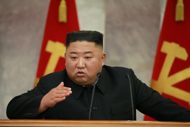 北韓領導人金正恩。（法新社）