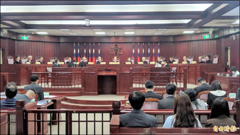 台北高等行政法院7名法官替黨產條例聲請釋憲，今年六月三十日召開言詞辯論全缺席。（資料照，記者吳政峰攝）