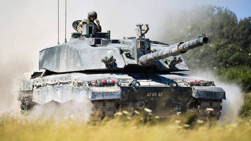 英國軍方近來傳出考慮封存挑戰者2戰車（Challenger 2）和「戰士（Warrior）」步兵戰鬥車。圖為挑戰者2戰車。（歐新社）