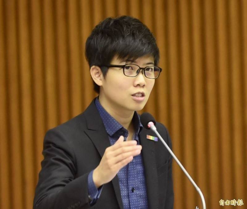 台北市議員苗博雅（見圖）表示，「改旗改徽」將是不可避免的選擇。（資料照）
