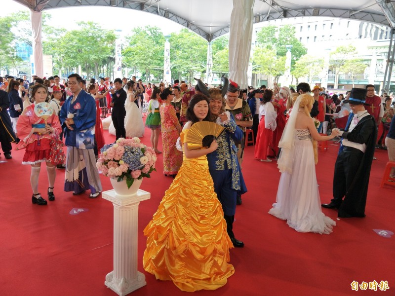 新北聯合婚禮196對新人報名今天下午抽出百對參加 生活 自由時報電子報