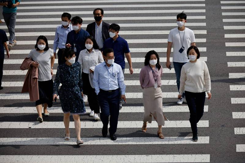 南韓最新武漢肺炎研究指出，在參與調查的965名康復者中，約9成反映曾出現1種以上的後遺症。（路透）