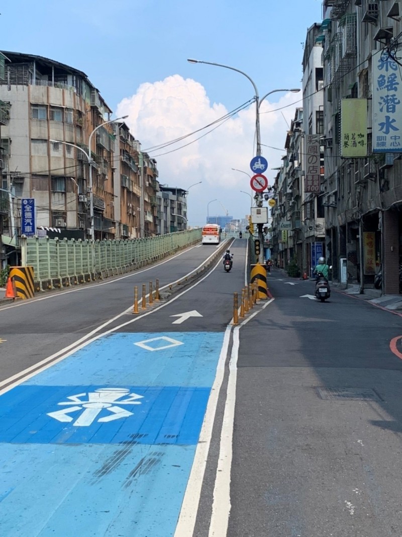 福和橋人行道已拓寬自行車禁行機車道 生活 自由時報電子報