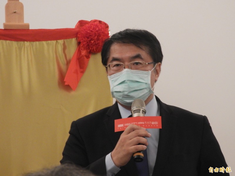 對於美國總統川普夫婦感染武漢肺炎，台南市長黃偉哲認為全球對疫情看法會有根本性改變。（記者洪瑞琴攝）