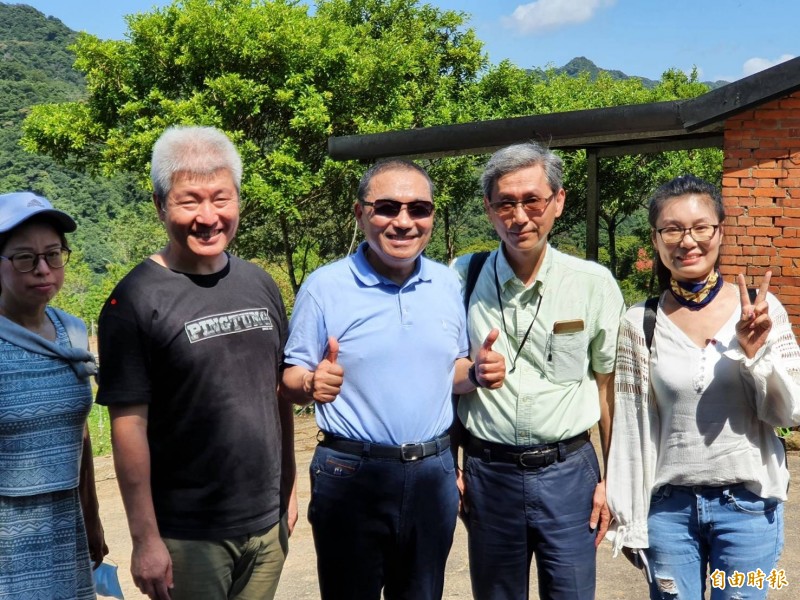 侯友宜表示，台灣很小、中華民國是個國家，大家要互相學習經驗與不斷改變。（記者邱書昱攝）