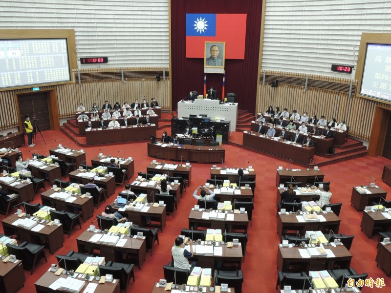 高市議會定期大會今開幕。（記者王榮祥攝）