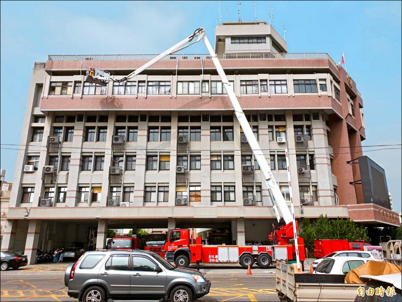 彰縣高樓救災50公尺高雲梯車入列 生活 自由時報電子報