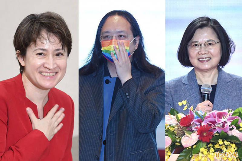 《彭博》指出，台灣以女性為首的執政團隊，持續放大台灣對外發聲的音量，抵抗中國的大外宣，更在增強台灣軟實力的同時，倡議包容多元價值的民主體制。（資料照；本報合成）