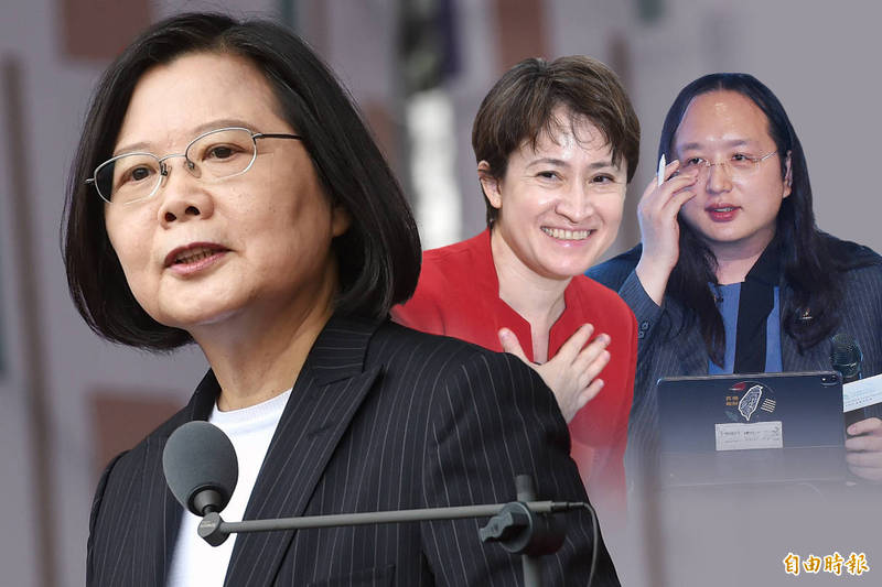 《彭博》指出，台灣以女性為首的執政團隊，持續放大台灣對外發聲的音量，抵抗中國的大外宣，更在增強台灣軟實力的同時，倡議包容多元價值的民主體制。（本報合成）