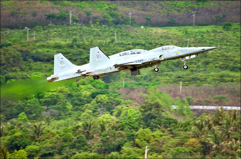 F-5戰機將於2024年汰換。（資料照）