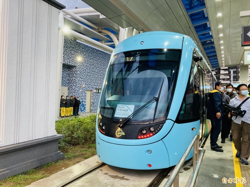 淡海輕軌藍海線營運許可審核通過11 15通車至漁人碼頭 生活 自由時報電子報